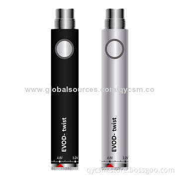 eGo Twist Batteries with 3.2-4.8V Adjustable Voltage